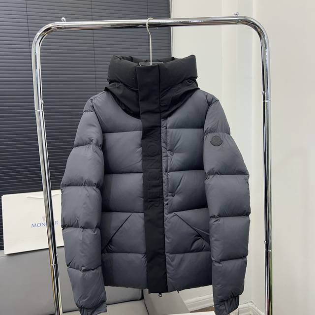 Moncler 蒙口全套包装 拉链白鸭绒羽绒服 充绒量280G 长袖连帽冬季棉服 男女通用情侣款 高端广州原版 尺码1码-6码 100-200斤