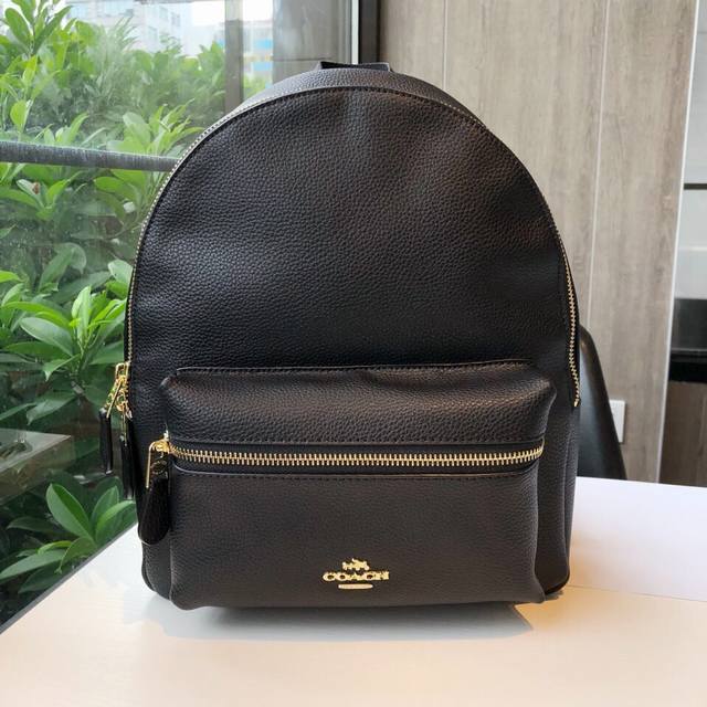 Coach30550 蔻驰女士新款双肩包 背包 中号书包 尺寸28.25