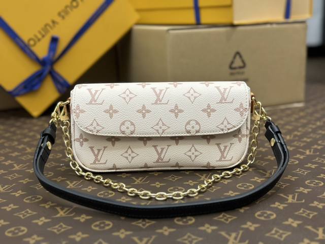 M83091白花 M81911链条包系列 Wallet On Chain Ivy 手袋取材 Monogram 帆布 灵感源自 2000 年代的 Sac Reco