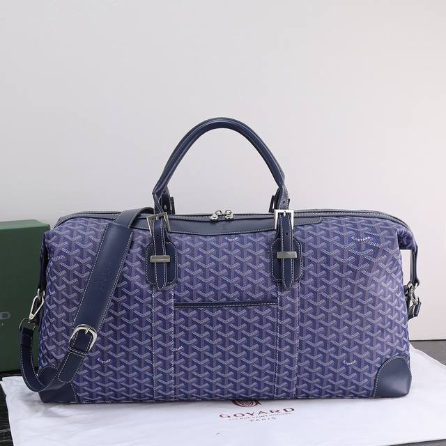 必卖款 Goyard Boeing 旅行袋 去旅行 去健身 去度假时尚必备王者存在一眼就爱上了 颜色 棕色 绿色 蓝色 灰色 黑色 现货stock 尺寸 45*