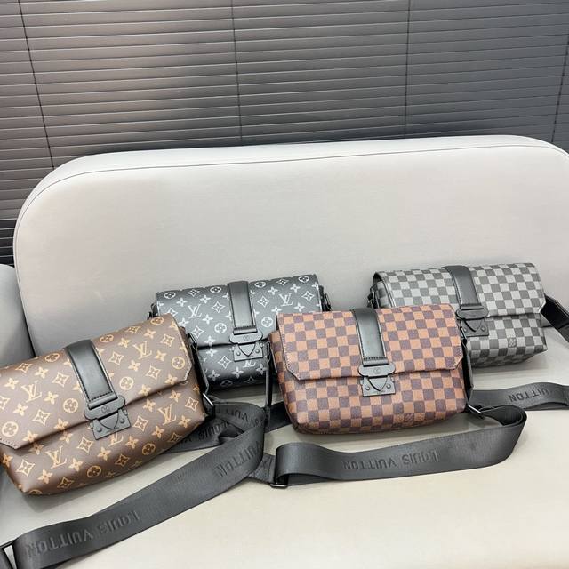 Louisvuitton 路易威登 S Cape翻盖邮差包 单肩包 男女通用斜挎包 采用精湛镶嵌细工 经典百搭 实物拍摄 原厂原版面料 配送防尘袋 礼盒 27