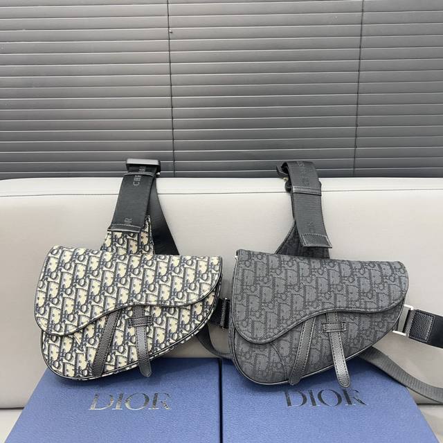 Dior 迪奥 Saddle Oblique 提花刺绣马鞍包 Cd单肩斜挎包 斜挎胸包 明星单品 采用优质原厂材质 高端货 规格 20 X 27 配盒