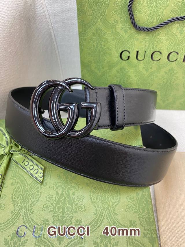 Gucci 古奇官网经典 正品规格 4.0Cm原版品质头层小牛皮搭配进口底 - 点击图像关闭