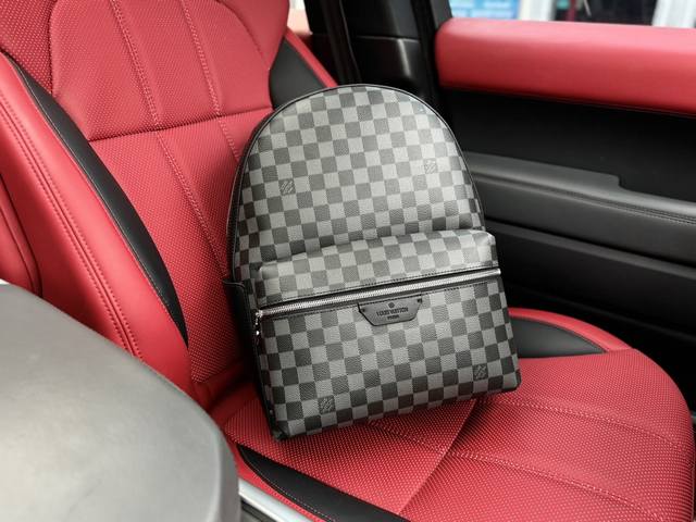 高端货 新款 “ Louis Vuitton ”Lv双肩包 N40514 路易威登双肩包 Louis Vuitton Discovery Pm 棋盘格设计拉链开