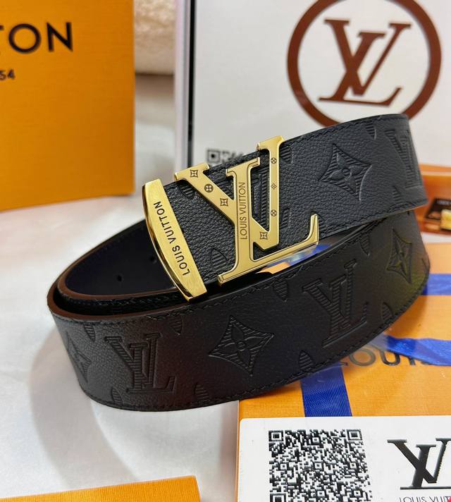 皮带：Lv..路易..威登顶级复刻. 腰带：原单品质百分百头层牛皮，保证真皮。雕花设计.真空电镀.永不掉色.24K纯钢扣头层小牛皮花纹路双面可用专柜同等质量， - 点击图像关闭