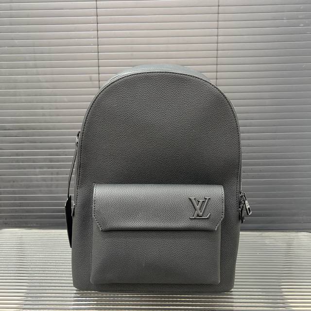 Louisvuitton 路易威登 Aerogram 双肩包 男士背包 书包 电脑包采用精湛镶嵌细工，经典百搭 实物拍摄 原厂原版面料 配送防尘袋 32 X 4