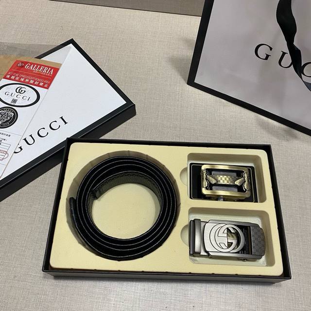 Gucci.古驰 古驰 于1921年创立于佛罗伦萨，是全球卓越的奢华精品品牌之一。此款式 35Mm 是如今最火爆款礼盒