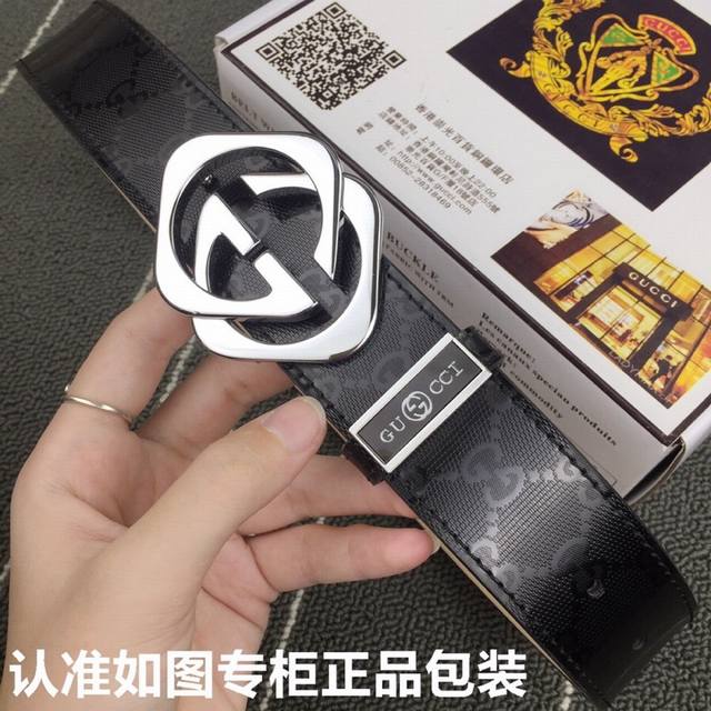 品牌：古奇.Gucci原单 型号：请认准如图专柜正品包装 等级：意大利进口百分百头层牛皮，Gucci.古奇，世界著名奢侈品品牌。进口头层牛皮，国外专柜有同款。2