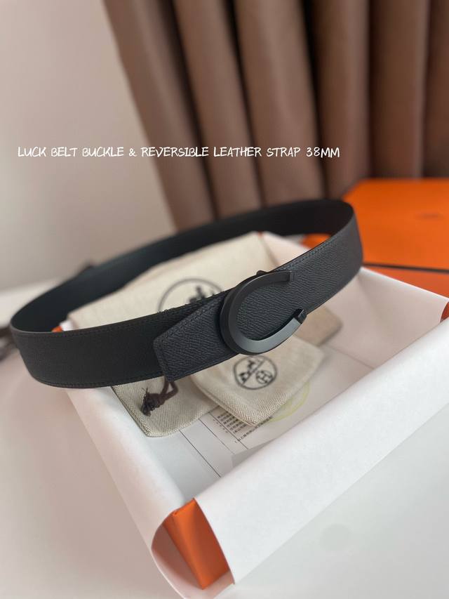 Hermes-32Mm 爱马仕专柜同步 进epsom双面小牛皮 精钢精品五金 双面可用