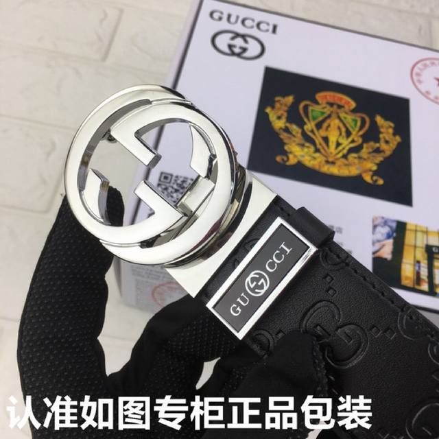 品牌：古奇.Gucci原单 型号：请认准如图专柜正品包装 等级：意大利进口百分百头层牛皮，Gucci.古奇，世界著名奢侈品品牌。进口头层牛皮，国外专柜有同款。2