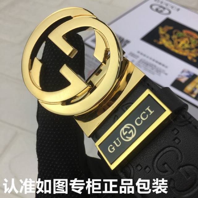 品牌：古奇.Gucci原单 型号：请认准如图专柜正品包装 等级：意大利进口百分百头层牛皮，Gucci.古奇，世界著名奢侈品品牌。进口头层牛皮，国外专柜有同款。2