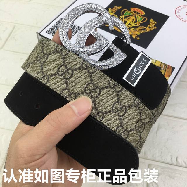 品牌：古奇.Gucci原单 型号：请认准如图专柜正品包装 等级：意大利进口百分百头层牛皮，Gucci.古奇，红绿布系列，世界著名奢侈品品牌。进口头层牛皮，国外专