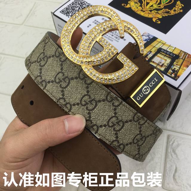 品牌：古奇.Gucci原单 型号：请认准如图专柜正品包装 等级：意大利进口百分百头层牛皮，Gucci.古奇，红绿布系列，世界著名奢侈品品牌。进口头层牛皮，国外专