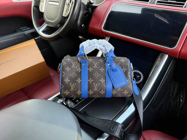 高端货 新款 “ Louis Vuitton”Lv单肩包 路易威登斜挎包 M11645 Louis Vuitton Keepall Bandoulière 25