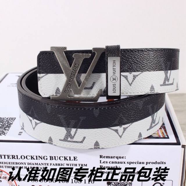 品名：Lv..路易..威登原单 型号：认准如图专柜包装，赠送打孔器 材料：百分百头层牛皮，涂鸦图案24K纯钢扣保证真皮。专柜同等质量， 送人自用首选 包装： 请