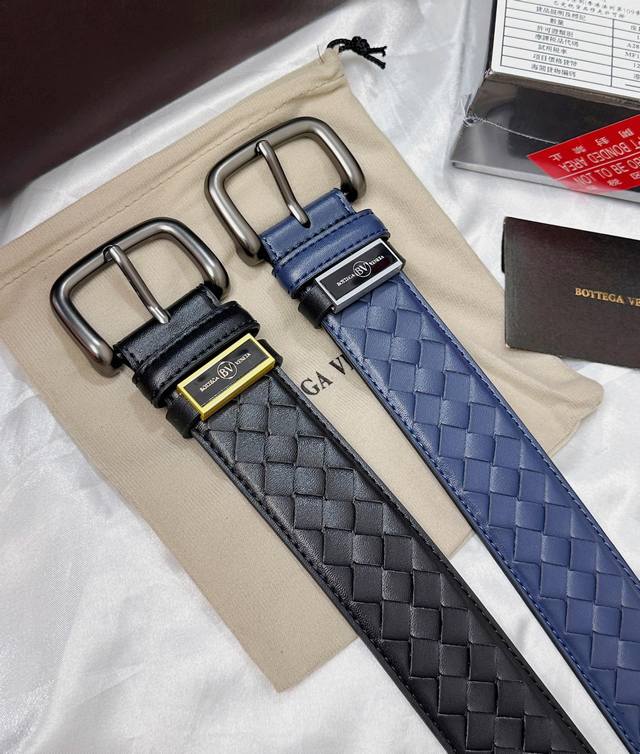 皮带：Bottega Veneta.葆蝶家顶级- 腰带：Bv原单复刻品质百分百进口原厂头层牛皮，保证真皮。撞色编织.真空电镀.永不掉色.24K纯钢扣纯手工编织艺