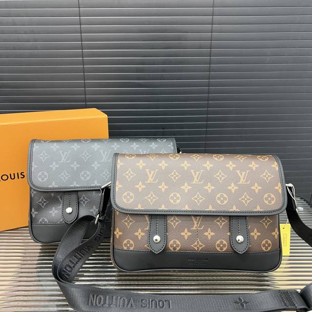 Louisvuitton 路易威登 Messenger 动物园系列 长颈鹿限定翻盖邮差包 斜挎包单肩包采用精湛镶嵌细工，实物拍摄 原厂原版面料 配送礼盒 29