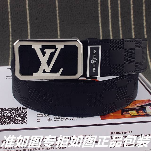 品名：Lv..路易..威登原单 型号：认准如图专柜包装，赠送打孔器 材料：百分百头层牛皮，24k纯钢扣保证真皮。专柜同等质量， 送人自用首选 包装： 请认准如图