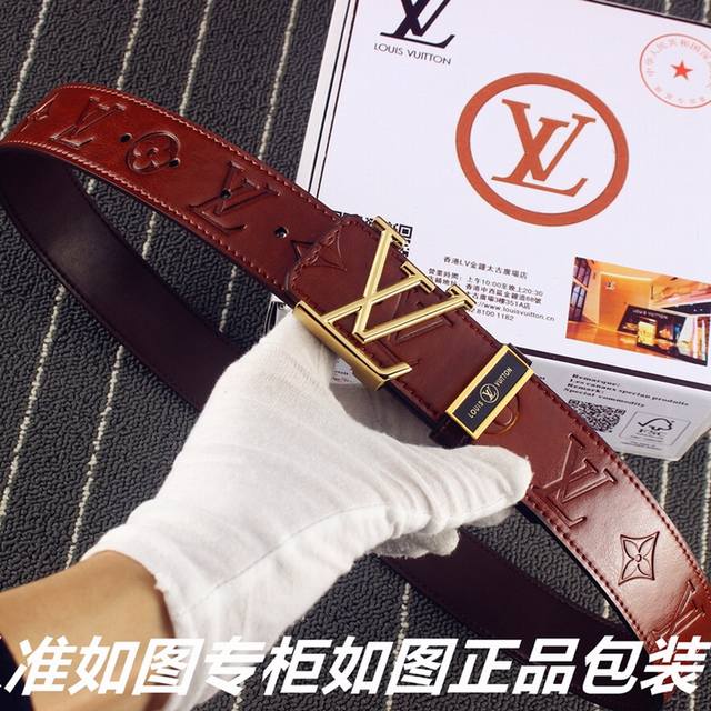 品名：Lv..路易..威登原单 型号：认准如图专柜包装，赠送打孔器 材料：百分百头层牛皮，保证真皮。专柜同等质量， 送人自用首选 包装： 请认准如图专柜包装，发